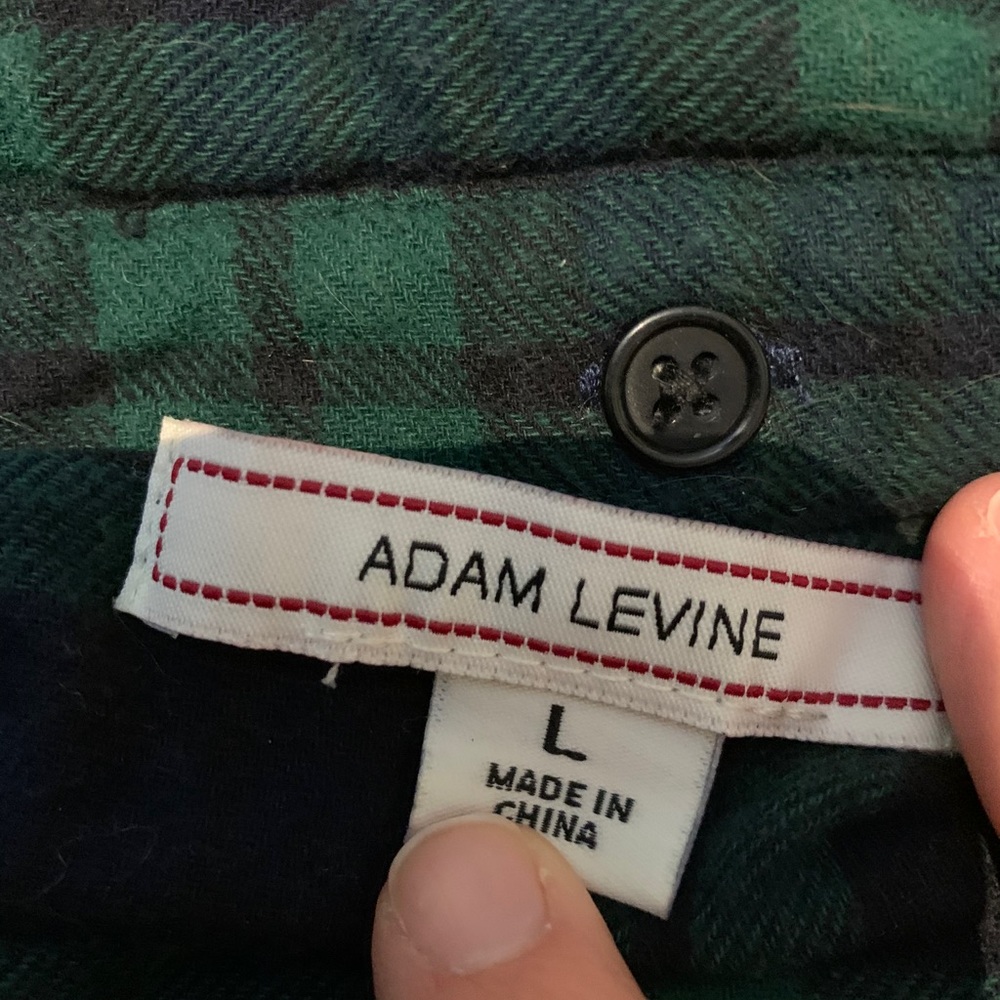 Adam Levine women’s L flannel
